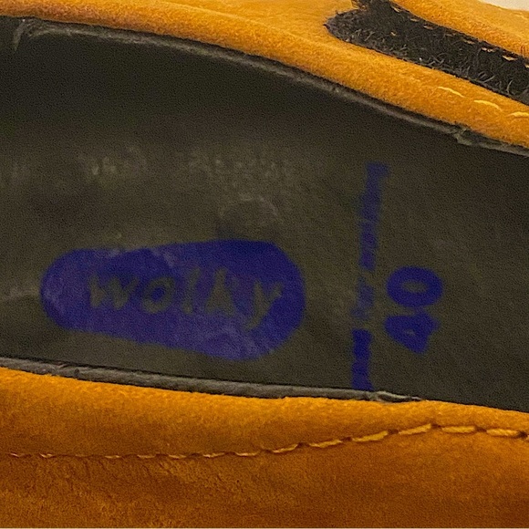 Wolky Sabine Nubuck Suede Mary Janes Shoes EU40 US 9 Burnt Orange and Black. - Picture 8 of 8